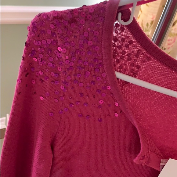 Pink sweater with sequin detail - Picture 2 of 4